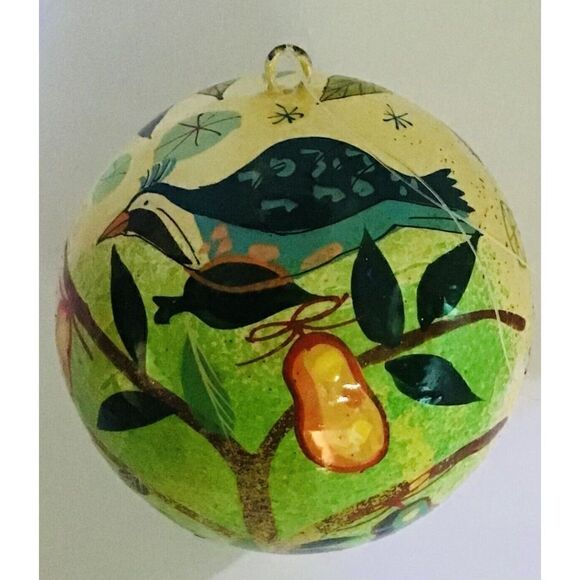 🎄 Hand-Painted “12 Days of Christmas” Ornaments – Set of 5 - Picture 6 of 11